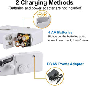 Portable Wireless Mini Handheld Sewing Machine For Stitching & Sewing